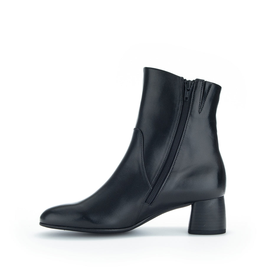 BOTTINES MID GABOR 32.940.57 CUIR NOIR
