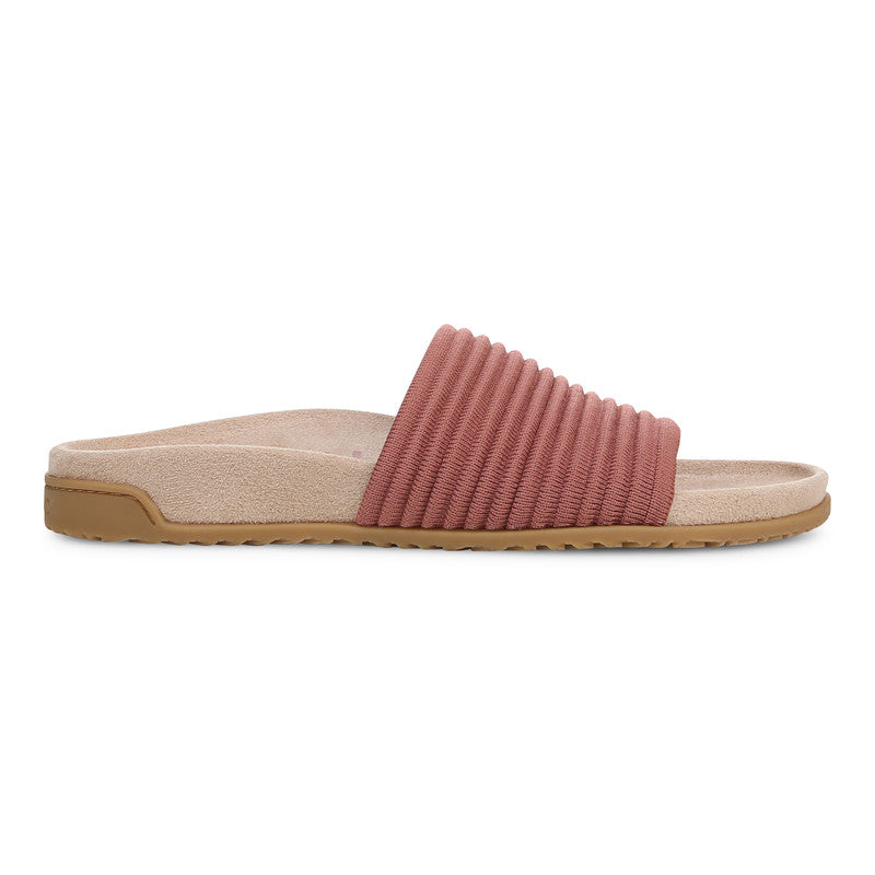Claquettes en tricot VIONIC EVIE Rose fanée