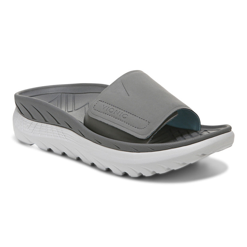 SANDALE PLATEFORME VIONIC BLISSFUL REJUVENATE CHARBON/VAPEUR