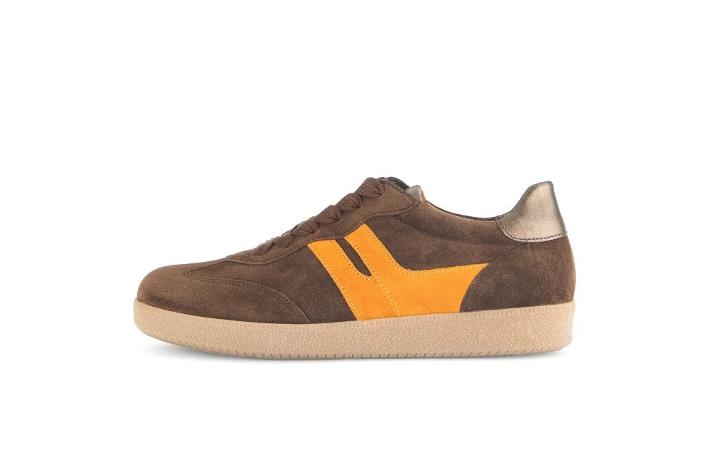 GABOR SNEAKER RETRO 53.300.18 BROWN/GOLD