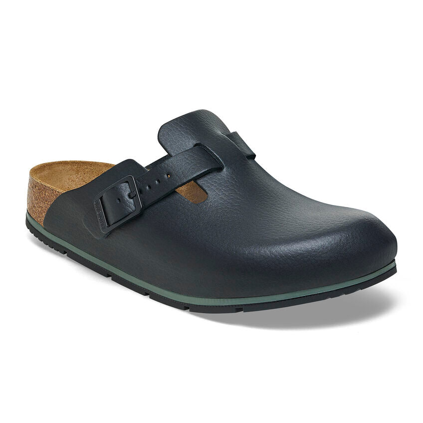 BIRKENSTOCK P BOSTON PRO BLACK LEATHER