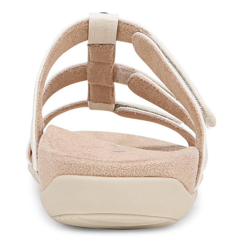 VIONIC REST AMBER PEARL SLIDE BLANC