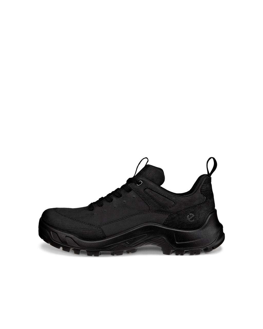 Chaussures tout-terrain ECCO pour homme, imperméables, noires et en cuir noir