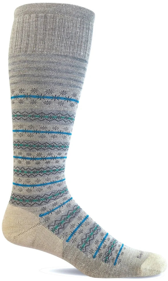 SOCKWELL Women's Mini Fairisle Moderate Graduated Compression Socks