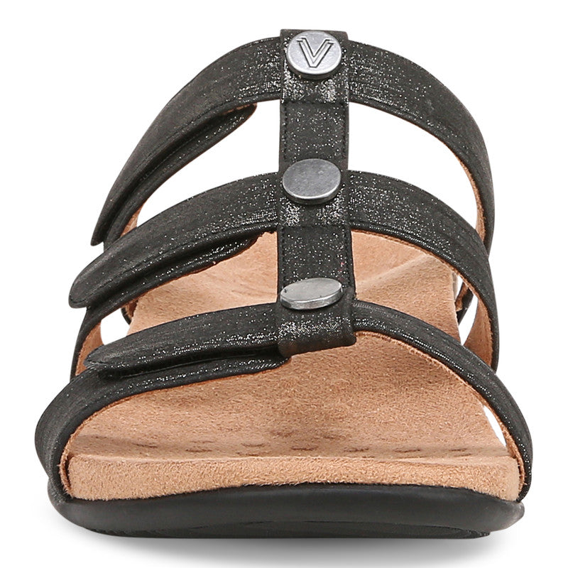 VIONIC REST AMBER PEARL SLIDE NOIR