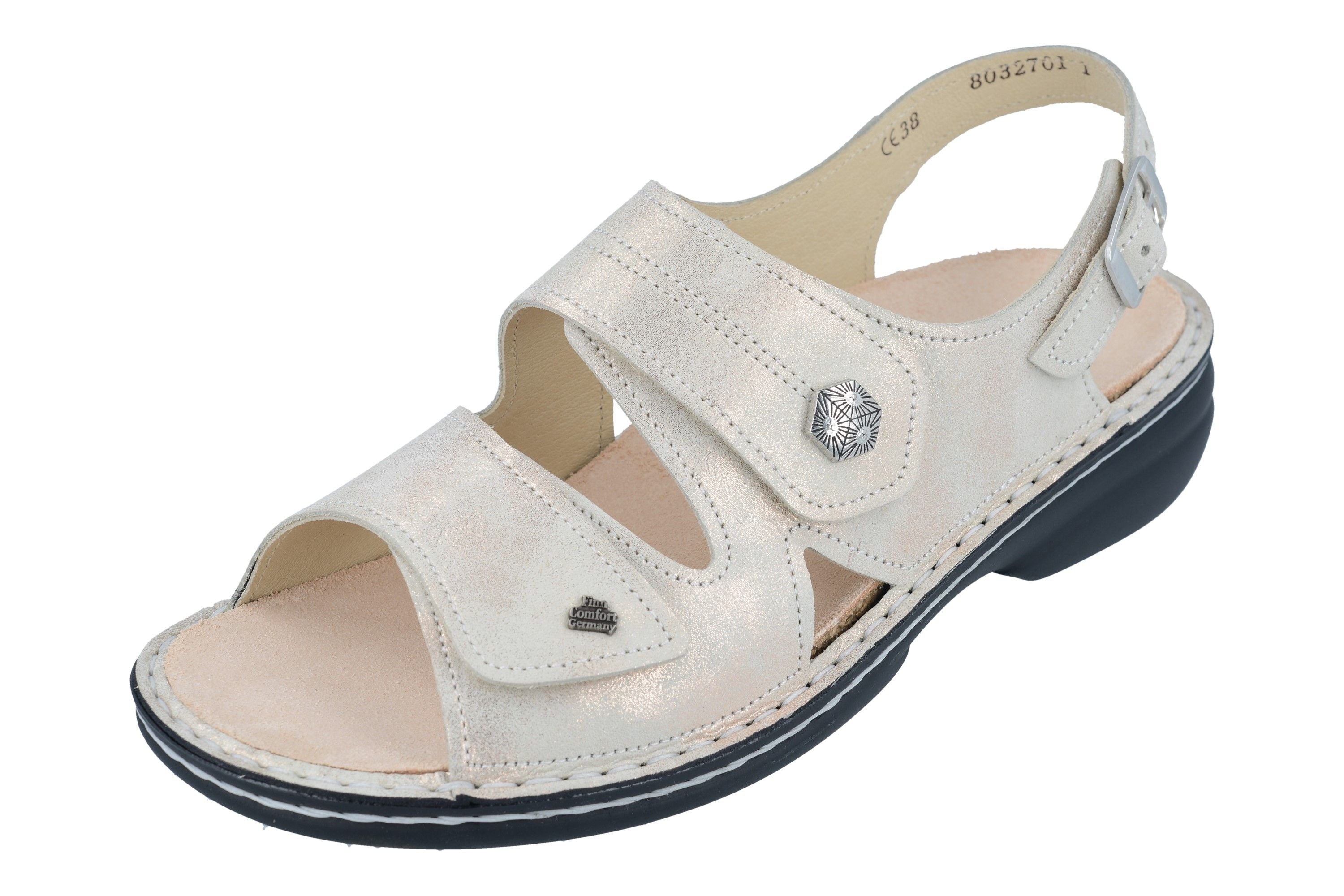 FINN COMFORT MILOS SANDALE CHAMPAGNE