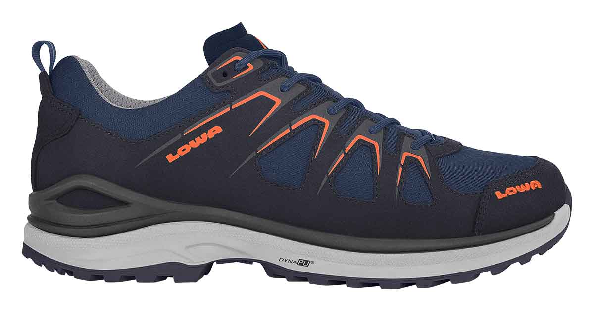 LOWA INNOX EVO GTX LO MS BLEU MARINE/FLAMME