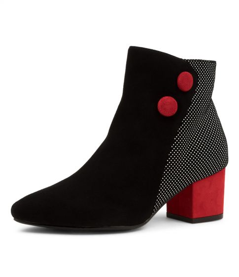 ZIERA- VEYDA- MULTICOLORE À POIS NOIR-BLANC