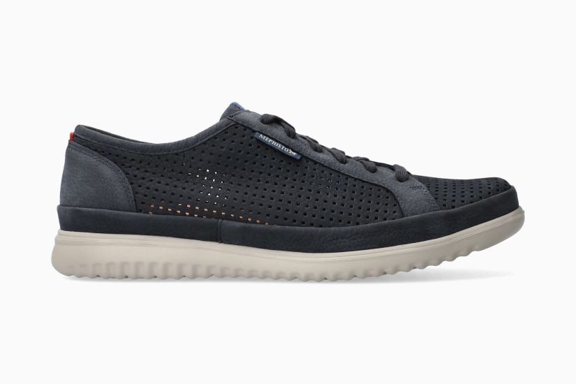 MEPHISTO TOM PERF MEN LACE UP NAVY