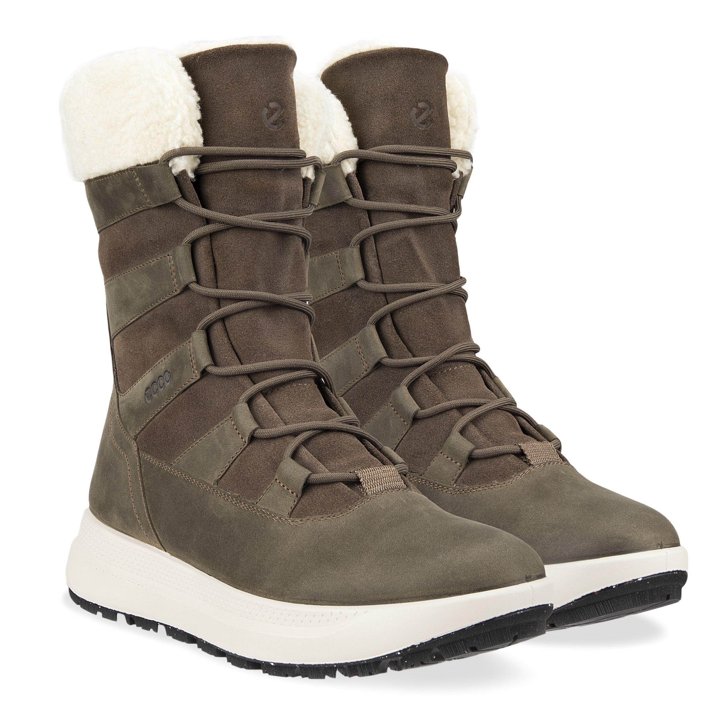 ECCO SOLICE LACE ARGILE FONCÉE