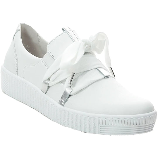 GABOR  03.333.21  WHITE SILVER SLIP