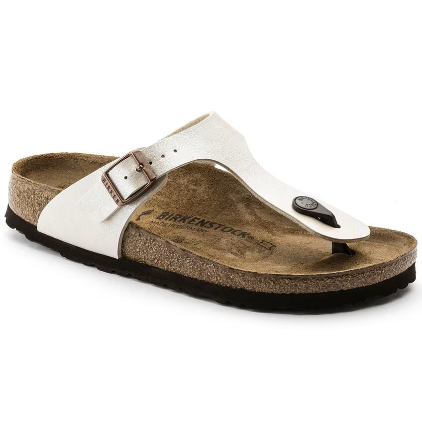 BIRKENSTOCK GIZEH BF GRACEFUL PEARL BLANC