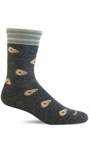 SOCKWELL COFFEE BREAK CREW CHARBON CONFORT ESSENTIEL