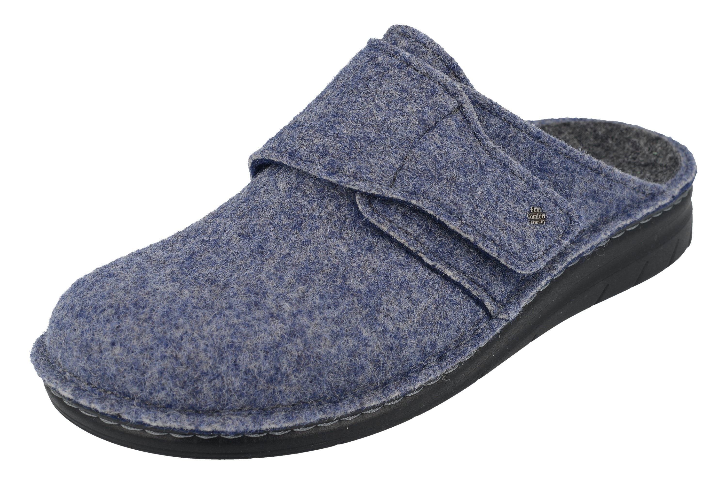 SABOT FINN COMFORT ZAMS FEUTRE DE LAINE MARINE