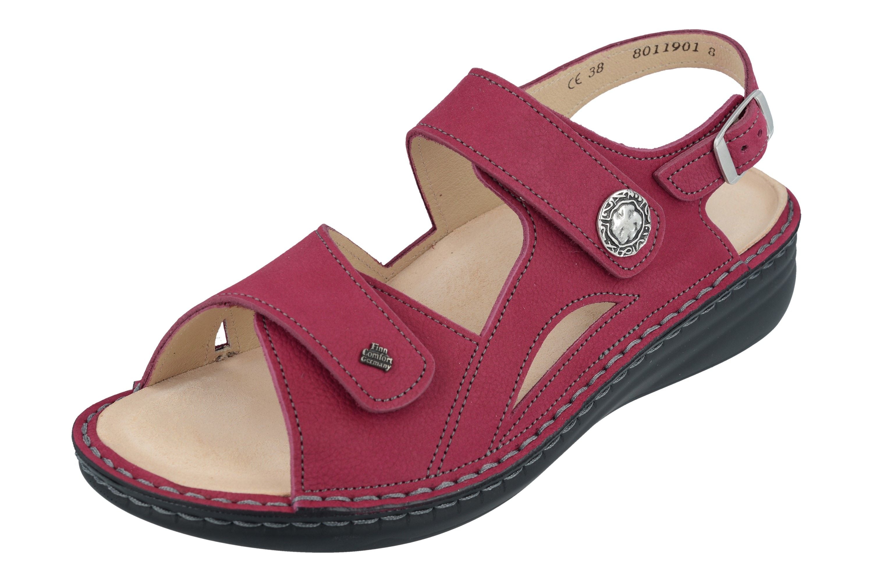 FINN COMFORT BARBUDA MELLOW SOFT FRAMBOISE VIENNE
