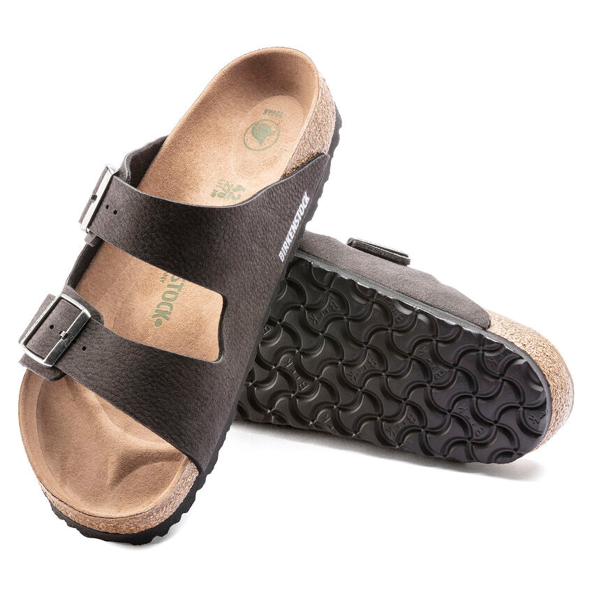 BIRKENSTOCK ARIZONA VEGAN DÉSERT DUST MICROFIBRE NOIR