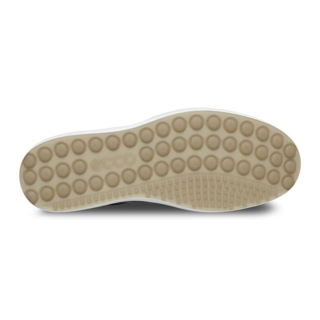 Baskets à lacets ECCO SOFT 7 M en cuir noir DROID