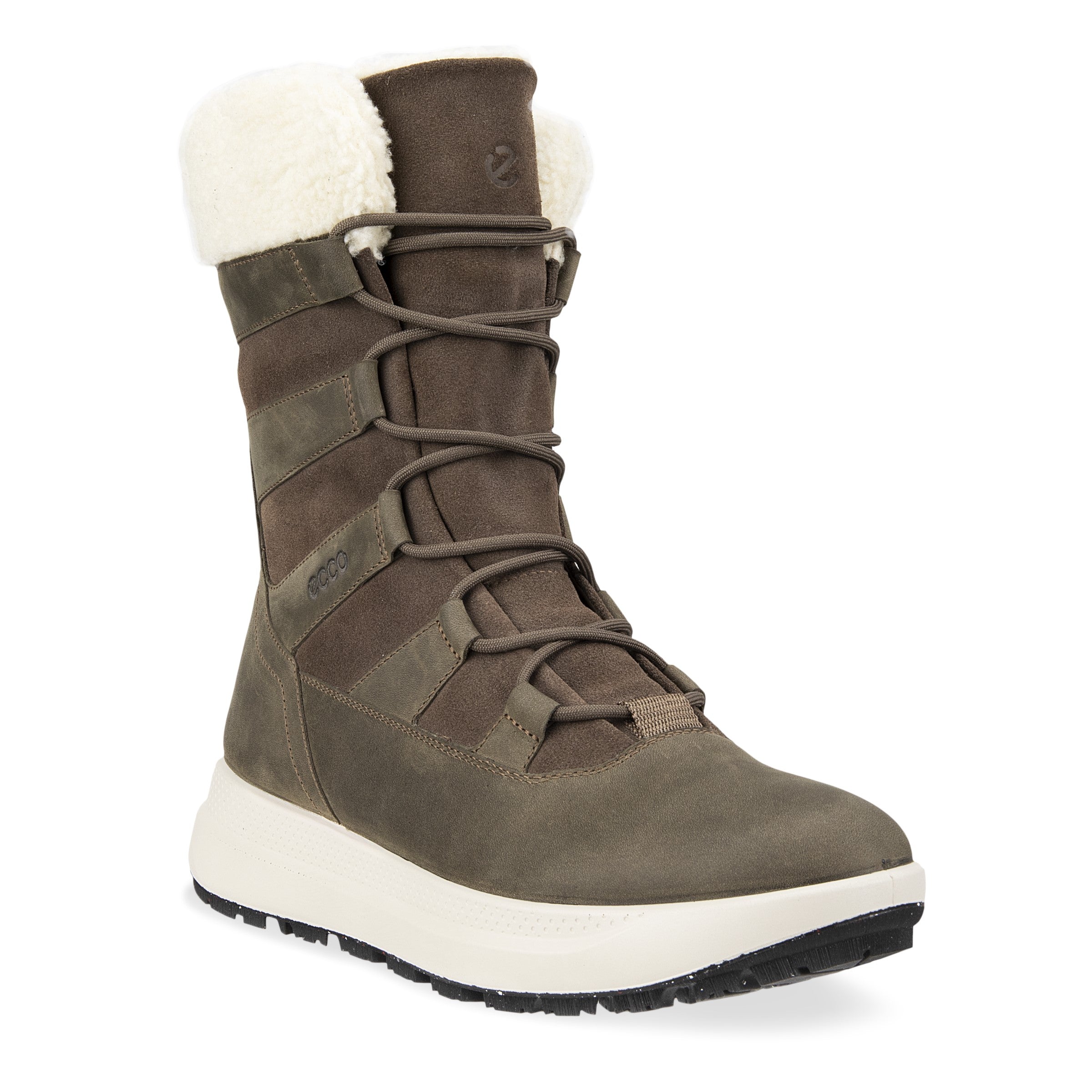 ECCO SOLICE LACE ARGILE FONCÉE
