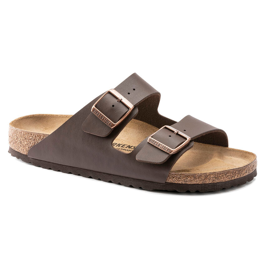 BIRKENSTOCK ARIZONA BIRKO FLOR MARRON FONCÉ
