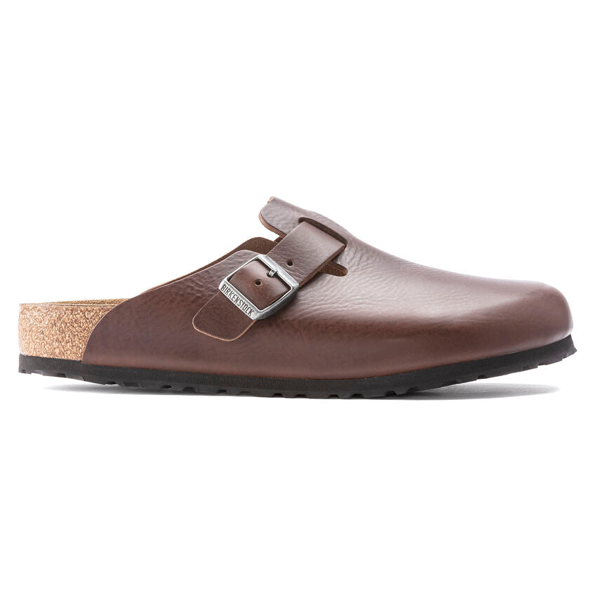 BIRKENSTOCK BOSTON GRIP VINTAGE ROAST LEATHER