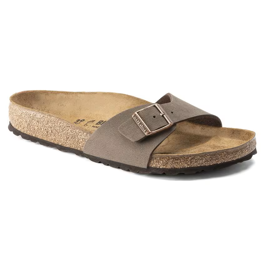 BIRKENSTOCK MADRID BIRKO FLOR NUBUCK MOKA