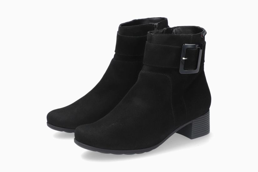 BOTTINES MEPHISTO GIANINA EN CUIR DAIM NOIR