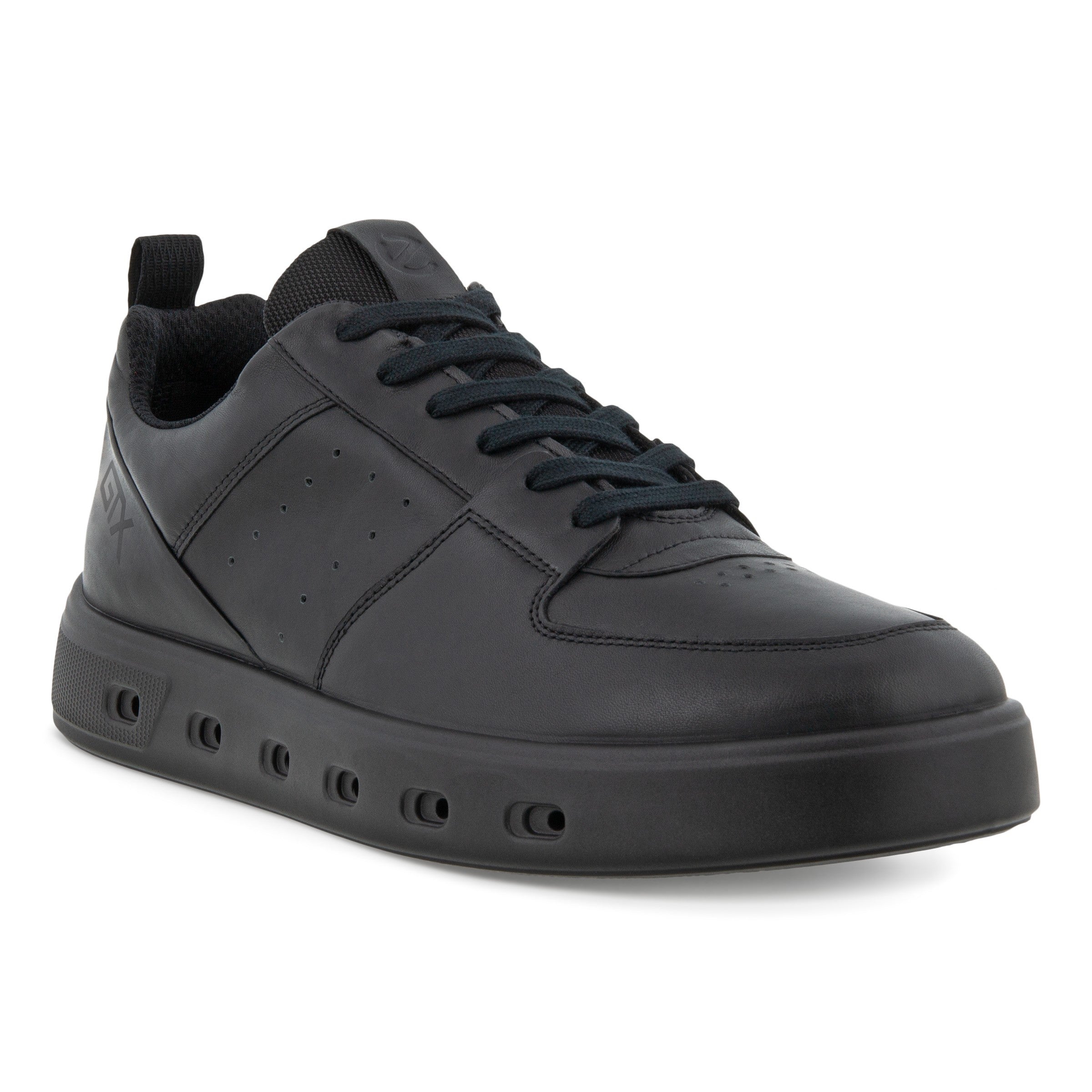 Baskets rétro ECCO STREET 720 pour femme, noires et GTX