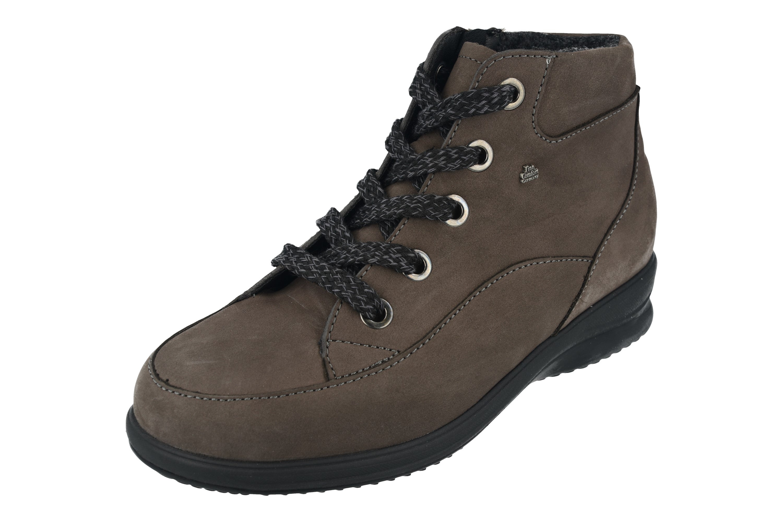 FINN COMFORT PARSENN ELEPHANT NUBUK WOOL LINED
