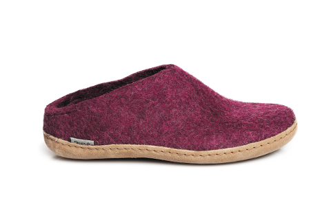 CHAUSSONS GLERUPS SLIP ON CUIR CANNEBERGE