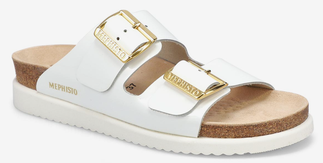 SANDALE MEPHISTO HESTER BLANC VERNIS