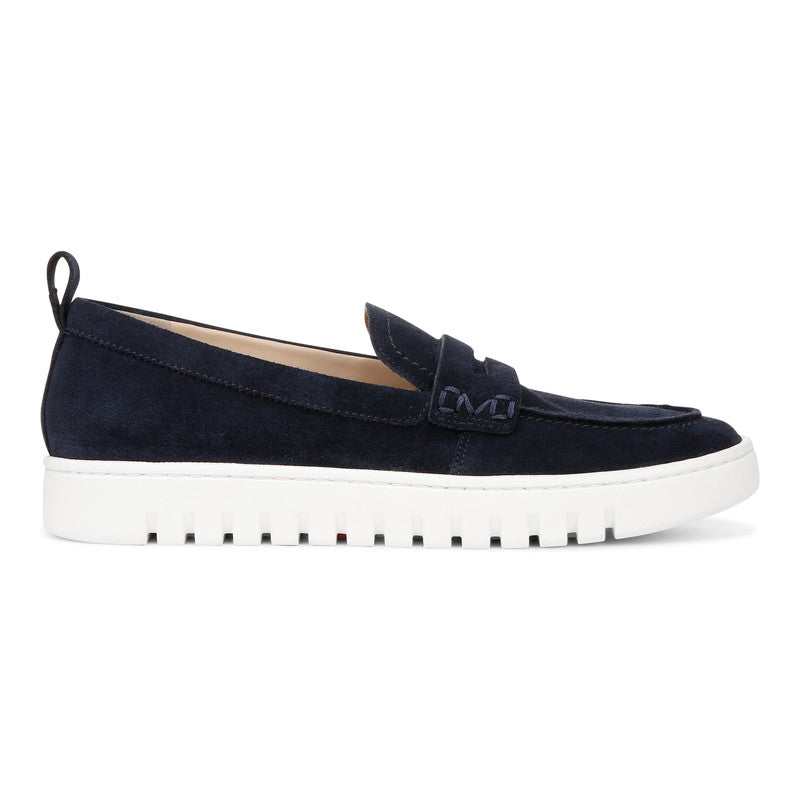 Mocassins VIONIC UPTOWN bleu marine/blanc