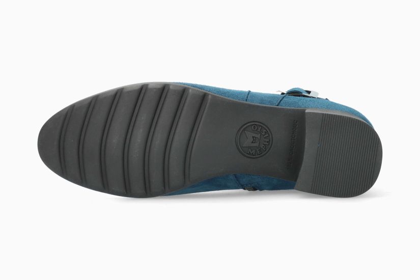 MEPHISTO GIANINA CUIR BLEU PAON
