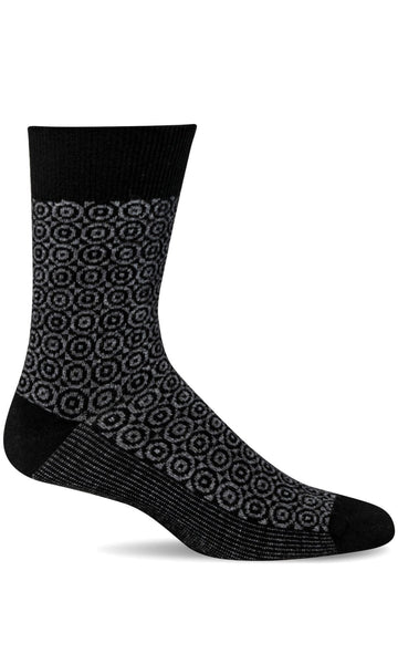 SOCKWELL BULLS EYE CREW NOIR