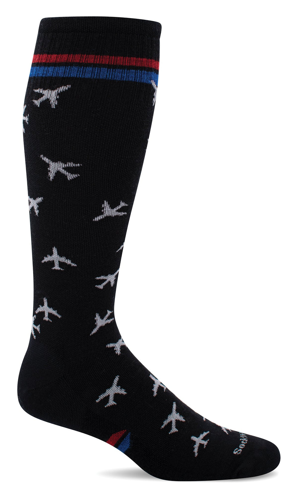 SOCKWELL IN FLIGHT 15-20 mmHg OTC NOIR