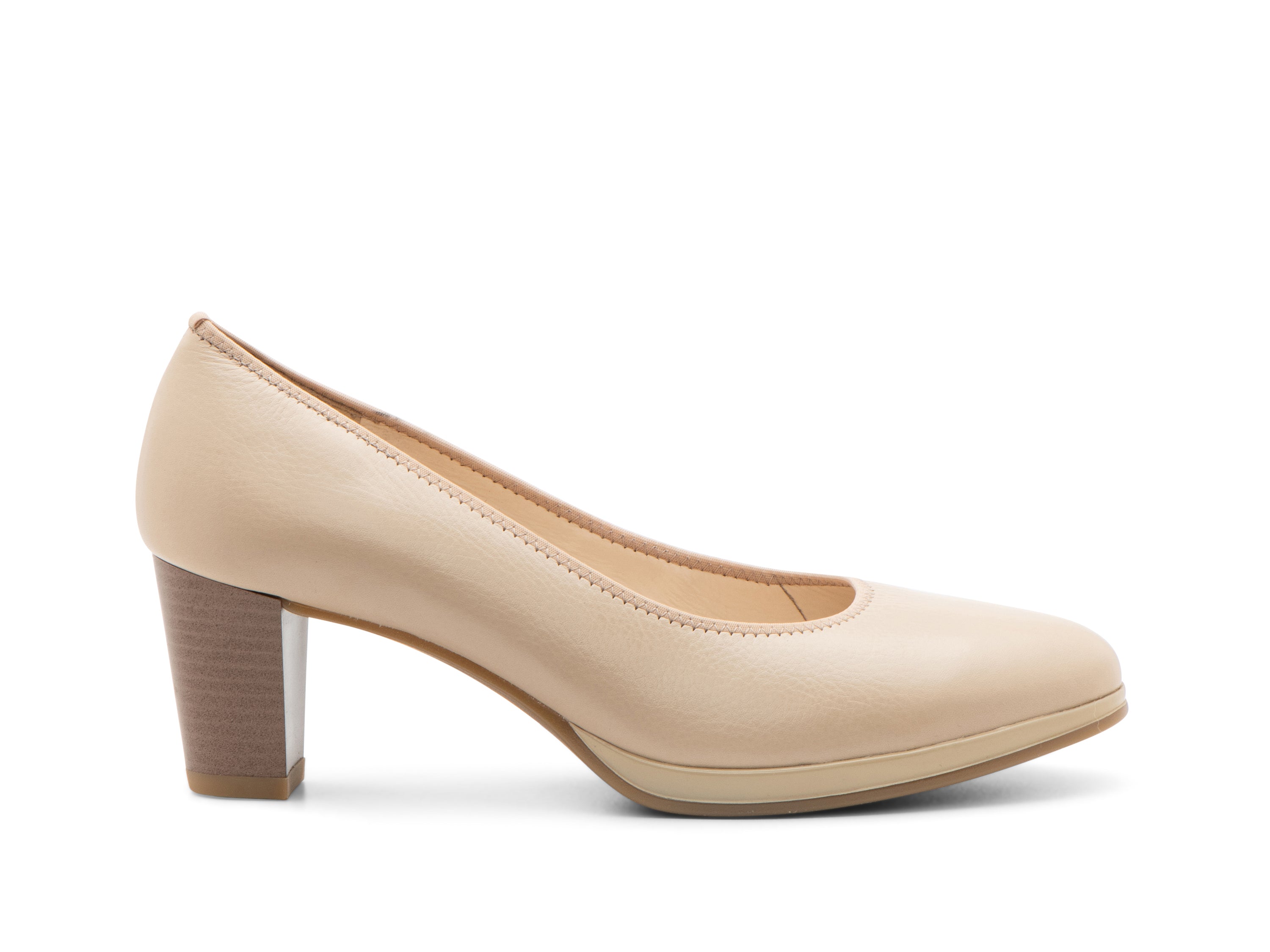 CHAUSSURES ARA ESCARPINS OPHELIA CUIR DE VEAU SABLE