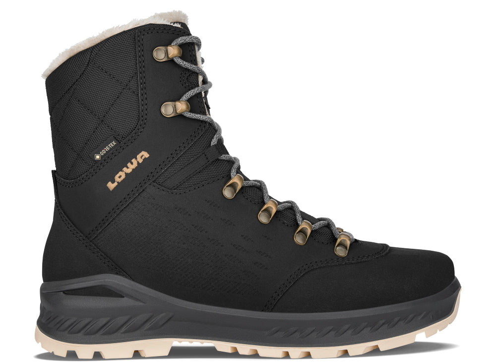 BOTTES D'HIVER LOWA NABUCCO EVO GTX WS NOIR/CHAMPAGNE