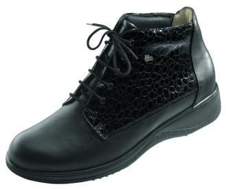 FINN COMFORT FLACHAU NOIR/ BLACK FROG